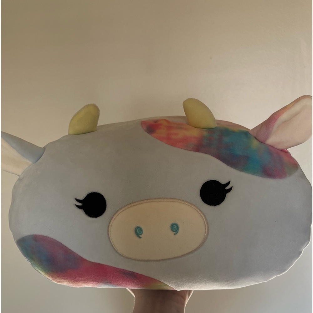 12” Squishmallow stackable Cow BNWT